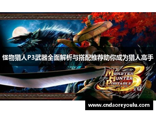 怪物猎人P3武器全面解析与搭配推荐助你成为猎人高手